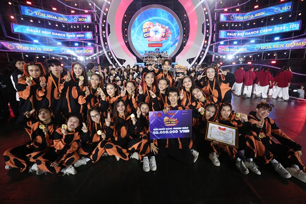 Dalat Best Dance Crew 2024 thu hút hàng vạn khán giả quan tâm