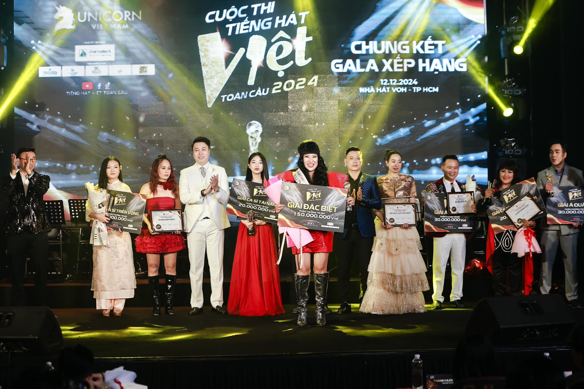 Thu Trang đoạt 2 giải thưởng ấn tượng tại Tiếng hát Việt toàn cầu 2024