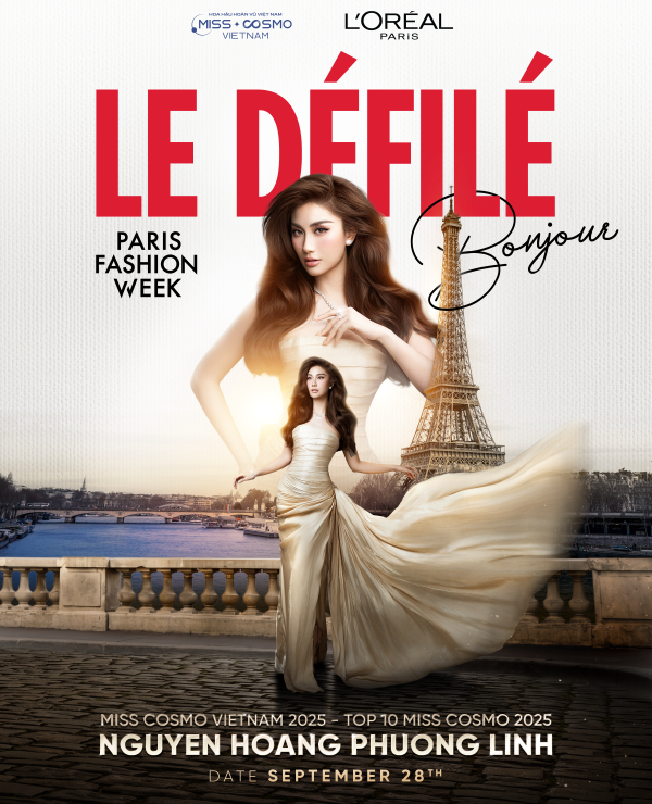 Hoa hậu Phương Linh chính thức góp mặt tại Paris Fashion Week 2026