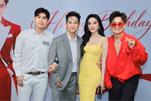 Ca sĩ Quách Tuấn Du tri ân Lâm Khánh Chi trong tiệc sinh nhật